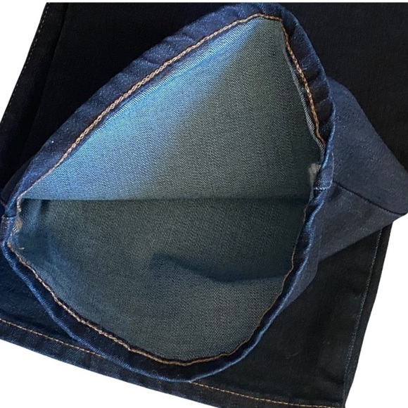 GAP Dark Wash Jeans Mid Rise Perfect Boot Normcore NEW - Picture 11 of 11